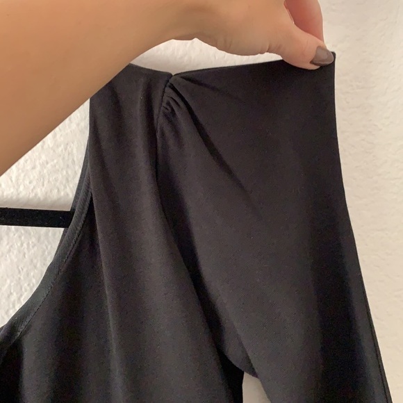 Kardashians for Bebe One Shoulder Pleated Dress - Picture 4 of 14